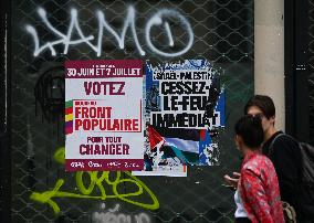 Cleanup After Leftist Rioting Post-Election In Paris