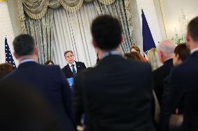 U.S. Secretary Of State Speaks At NATO Event