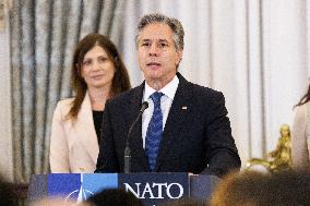 U.S. Secretary Of State Speaks At NATO Event