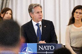 U.S. Secretary Of State Speaks At NATO Event