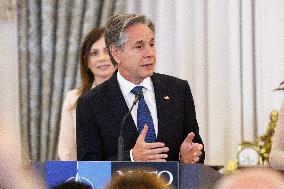 U.S. Secretary Of State Speaks At NATO Event