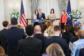 U.S. Secretary Of State Speaks At NATO Event