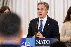 U.S. Secretary Of State Speaks At NATO Event