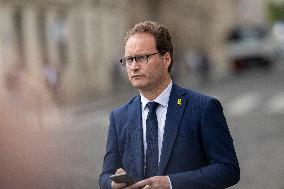 Newly Elected French MPs Arrive At National Assembly - Paris