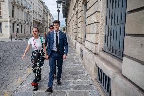 Newly Elected French MPs Arrive At National Assembly - Paris