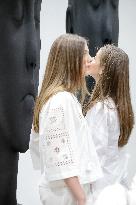 Spanish Princesses Visit Jaume Plensa Studio - Barcelona