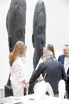 Spanish Princesses Visit Jaume Plensa Studio - Barcelona