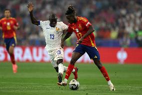 UEFA EURO 2024:  Semi-finals Spain vs France at Munich Football Arena