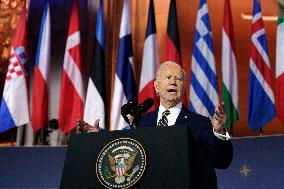 Joe Biden on 75th Anniversary of NATO - Washington