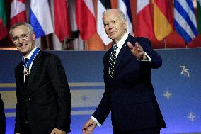 Joe Biden on 75th Anniversary of NATO - Washington
