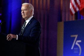 Joe Biden on 75th Anniversary of NATO - Washington