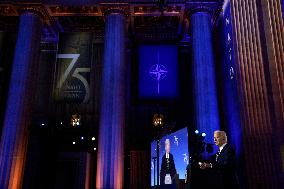 Joe Biden on 75th Anniversary of NATO - Washington