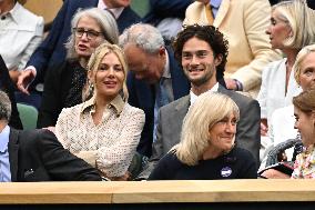 Wimbledon - Sienna Miller In The Stands