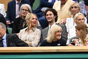 Wimbledon - Sienna Miller In The Stands