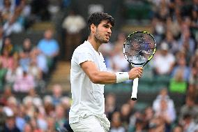 Wimbledon - Alcaraz v Paul Quarter Fina