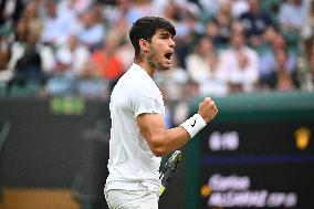 Wimbledon - Alcaraz v Paul Quarter Fina