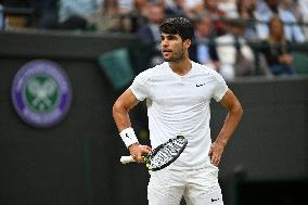 Wimbledon - Alcaraz v Paul Quarter Fina