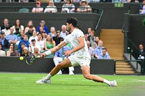 Wimbledon - Alcaraz v Paul Quarter Fina