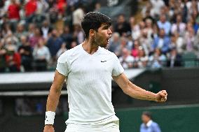 Wimbledon - Alcaraz v Paul Quarter Fina