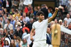 Wimbledon - Alcaraz v Paul Quarter Fina