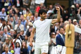 Wimbledon - Alcaraz v Paul Quarter Fina