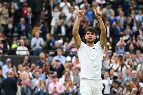 Wimbledon - Alcaraz v Paul Quarter Fina