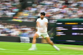 Wimbledon - Alcaraz v Paul Quarter Fina