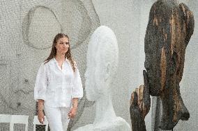 Princesses Visit Jaume Plensa's Studio - Barcelona