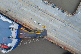 International Container Terminal in Taicang Port Area of Suzhou Port