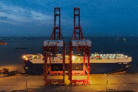 International Container Terminal in Taicang Port Area of Suzhou Port