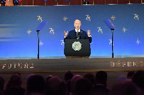 President Of The United States Joe Biden Delivered Remarks On The 75th Anniversary Of NATO