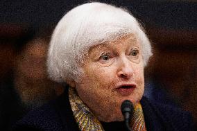 Janet Yellen Hearing - Washington