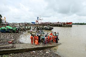 MYANMAR-YANGON-FERRY-ACCIDENT-RESCUE