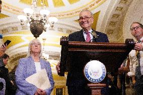 Senate Democratic Leadership Press Conference - Washington