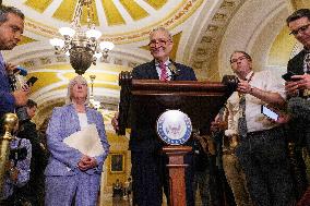 Senate Democratic Leadership Press Conference - Washington