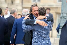 Newly-Elected Members Of Parliament Arrive At Assembly - Paris