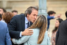 Newly-Elected Members Of Parliament Arrive At Assembly - Paris