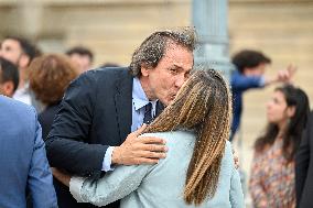 Newly-Elected Members Of Parliament Arrive At Assembly - Paris