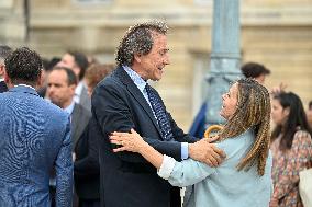 Newly-Elected Members Of Parliament Arrive At Assembly - Paris