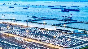 New Energy Vehicles Export in Suzhou Port