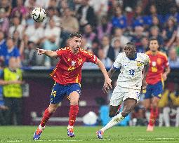 (SP)GERMANY-MUNICH-FOOTBALL-EURO 2024-SEMIFINAL-SPAIN VS FRANCE