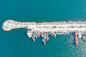 T?RKIYE-ISTANBUL-BOSPORUS STRAIT-AERIAL VIEWS