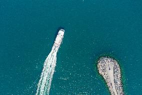 T?RKIYE-ISTANBUL-BOSPORUS STRAIT-AERIAL VIEWS