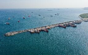 T?RKIYE-ISTANBUL-BOSPORUS STRAIT-AERIAL VIEWS