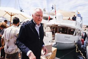 Jon Voight Celebrity Sightings During The 77th Cannes Film Festival