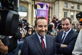 Rassemblement National newly elected MPs arrive at the National Assembly in Paris FA