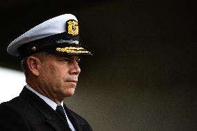 Admiral Francisco Cubides Becomes Colombia's Military Forces Commander