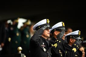 Admiral Francisco Cubides Becomes Colombia's Military Forces Commander