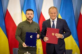 Zelensky Visits Warsaw