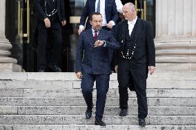 Rassemblement National deputies arrives at the National Assembly - Paris